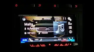 Pioneer AVH- X8600BT в туареге GP