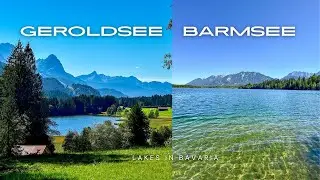 Barmsee and Geroldsee - A mesmerising hike in Krün [4K]