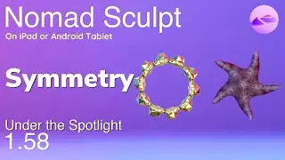 Nomad Sculpt 1.58 - Symmetry - Under the Spotlight