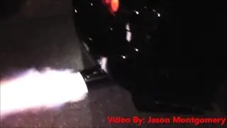 Turbo 4 Rotor RX7 Shoots Flames!!!!