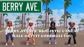 BERRY AVENUE*Realistic Casual Male Outfit Codes