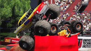 Old School Crashes and Saves #1 I BeamNG.Drive Monster Jam