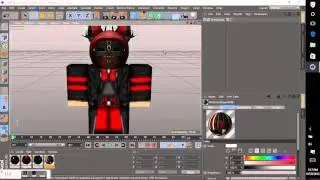 [How To] How to render a Roblox Character on Cinema 4D R17