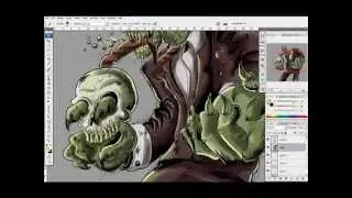 Shadman Painting Video - Busy day at the office!