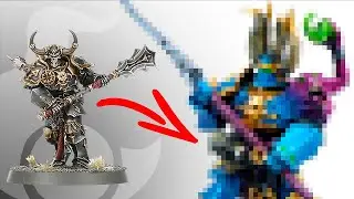 Kitbashing TZEENTCH Marked Chaos Chosen: Slaves To Darkness Tutorial
