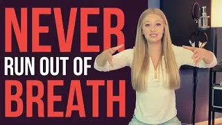 How To Breathe For Singing | NEVER RUN OUT OF AIR!