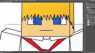 Minecraft Speed Art: TheFakeFruit!