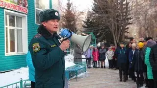Пожарная тревога для учащихся лицея №6