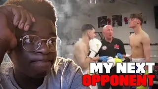REACTING TO MY BOXING OPPONENT