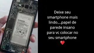 Deixe seu smartphone ainda mais diferente e bonito com esse papel de parede 💭♥️