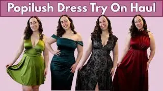 Popilush Shapewear Dresses Try On Haul | Shaping Dresses for Weddings, Date Nights, and more!