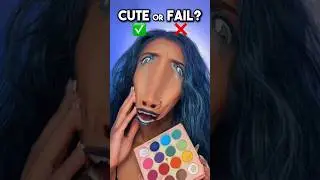 CUTE ✅ or FAIL? ❌ KERMIE Filter Makeup Challenge! 🐶🤣