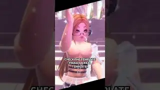 BEST CAPCUT TEMPLATE!! 😱 #roblox #royalehigh #shorts #edit