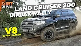 JAJAL LAND CRUISER 200 V8 PALING BERINGAS DI INDONESIA | DIRT CARVLOG 