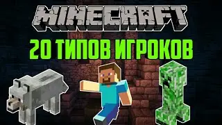20 Types of Players in MINECRAFT