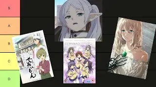 Anime Tier List (SoL/Drama/Romcom)