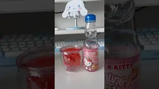 Hello Kitty Squishes ASMR! #asmr #kawaii #kawaiii #sanrio #hellokitty #ramune #cute