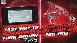 How To Change Region |Get Free Dp-28 Gun Skin |Get Free Permanent Rewards | PUBGM