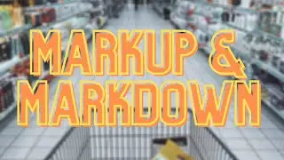 Markup and Markdown