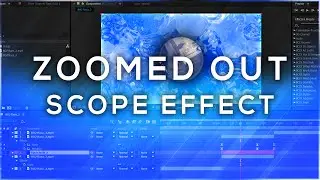 After Effects Tutorial - Zoomed Out Scope Effect