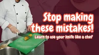 The most common knife mistakes (and how to avoid them) 😲