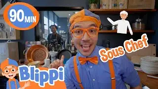 Gourmandise Cooking School | Blippi Explores the kitchen 🍚🍳🍴 | Moonbug Kids After School