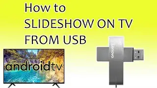 Slideshow on TV from USB (photo & video slideshow for birthday and funeral)