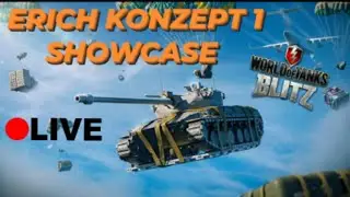 WOTB | Erich Konzept 1 | Live Showcase | WOTBLITZ | World of tanks Blitz