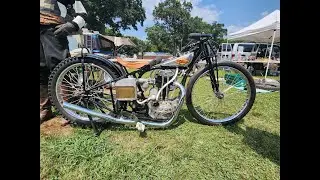 Rare Antique Harley 1934 CAC Motorcycle Racer