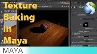Texture Baking in Maya Tutorial