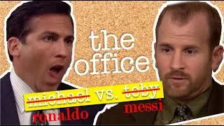 Messi vs Ronaldo ft. The Office [Deepfake]