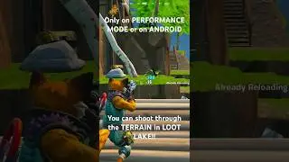 Shoot through the ground in Fortnite Season OG! #fortnite #fortnitebr #fortniteog #bug #videogame