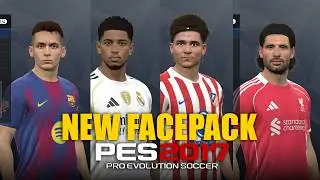 PES 2017 New Mega Face Pack Season 2026