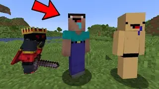 JOINING A 9 YEAR OLDS Minecraft SMP...