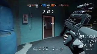 Sensitivity and DPI testing - Rainbow Six Siege