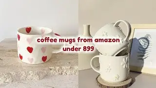 Coffee cups from amazon under 899 • link in description • #aesthetic #amazonfinds #coffee #video