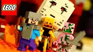 Lego Minecraft Animation - Full Movie 1. Kids Friendly Videos by KokaTube