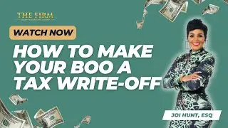How To Make Your Boo a Tax Write-Off