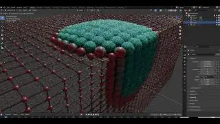 working with geometry Nodes in Blender ,