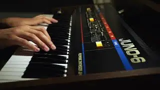 [1982 ROLAND JUNO-6] Exploring ambient sounds with a vintage synthesizer