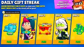 AMAZING FREE GIFTS! 🎁🎁 World Champion GUS and CHESTER! - Brawl Stars