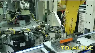 Incredible robot speed and acceleration! ! ! Ninjabot :)        - Lock tester machine - automotive