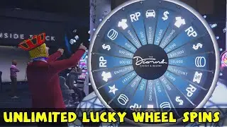 GTA Online Casino Update - How to Get UNLIMITED Lucky Wheel Spins + Win the NEW CAR!