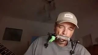 Ab harmonic minor harmonica,  blues idea practice