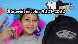 Vuelta al cole MATERIAL ESCOLAR ✏ 📚🖇📓/Material escolar 2021-2022/Lina Rachidi