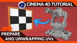 How to UV Unwrap a model in Cinema 4D | C4D Tutorial