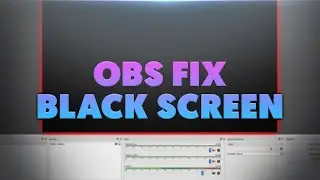 HOW TO FIX OBS BLACK SCREEN IN 10 SECONDS 2023 (no downloads needed)