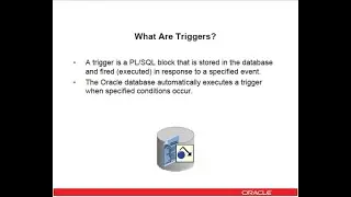 Oracle Database 12c/19c: PL/SQL - 37. Creating Triggers
