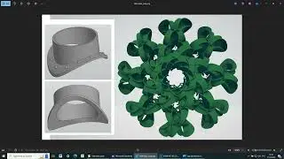 Калейдоскоп из обечайки в Компас-3D