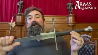 Examining real historical training swords from the Met Museum